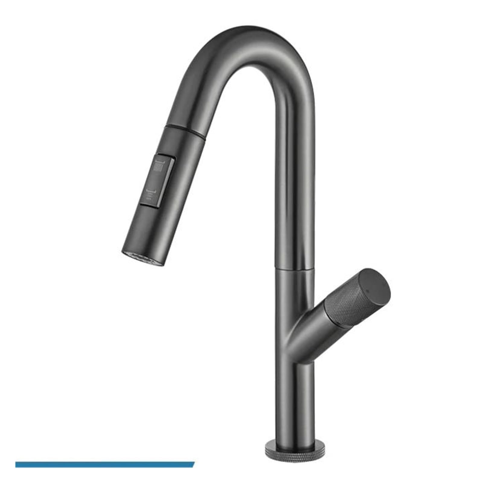 MXXQRHF White Pull Out Kitchen Faucet Black Kitchen Sink Mixer Tap Stream Sprayer Head Hot and Cold Water Tap,Bathroom Vanity Mixer
