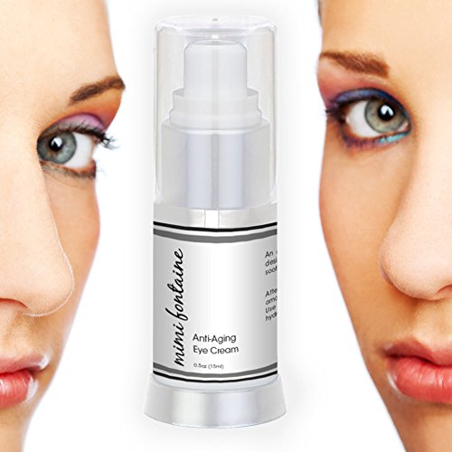 Eye Circles Less Apparent, Mimi Fontaine Eye Cream Reduces Look of Dark Circles for Men & Women 100% Guaranteed - Best Under Eye Cream - Anti Aging Under Eye Moisturizer for Reducing the Appearance of