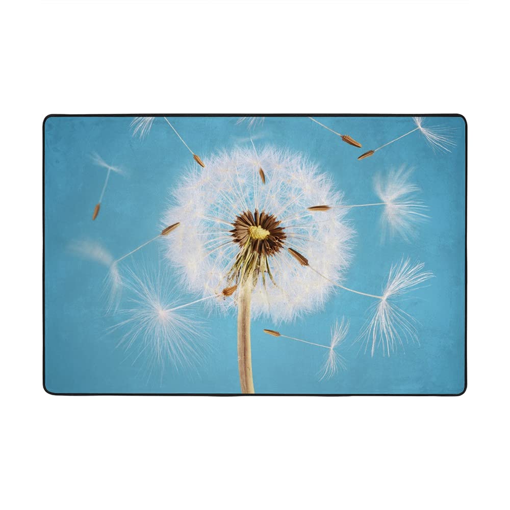Grand tapis de sol en velours corail épais 183x122 cm pour décoration salon et chambre