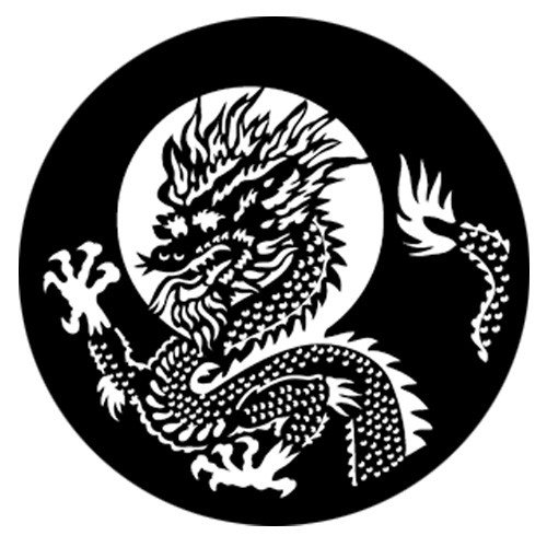 Asian Dragon - Stainless Steel Metal Gobo