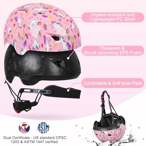 Image of Toddler Bike Helmet, Kids Helmets Baby Infant Bike Helmet for Kids Toddlers Boys Girls Age 1-3 /2-4 /3-5 /5-8 for Biking Scootering Skateboarding