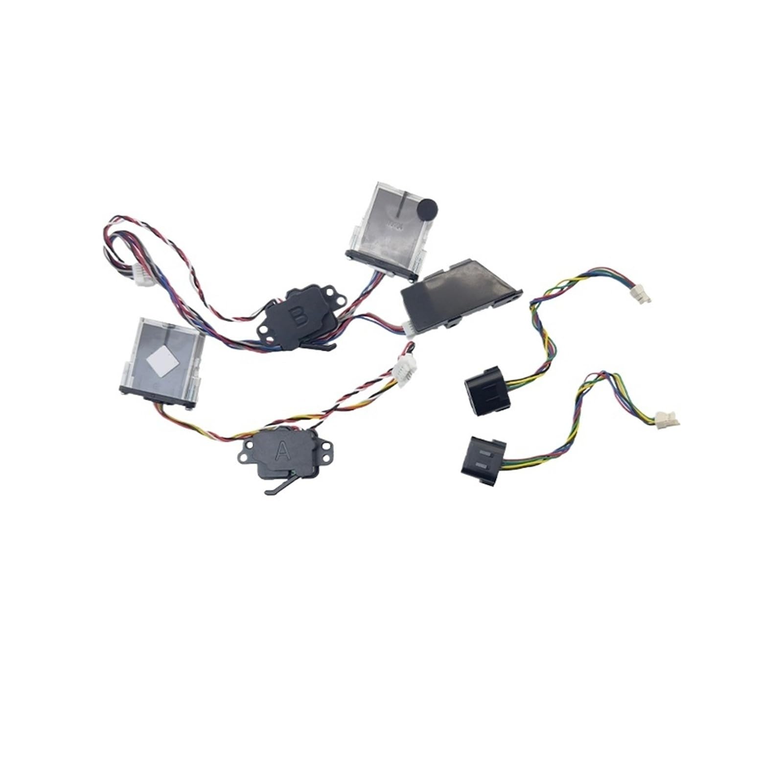 NBGRQWECZS Cliff Harness Assembly Spare Parts，Compatible For Roborock，Saros 20 Robot Vacuum Cleaner Cliff Sensor Accessories