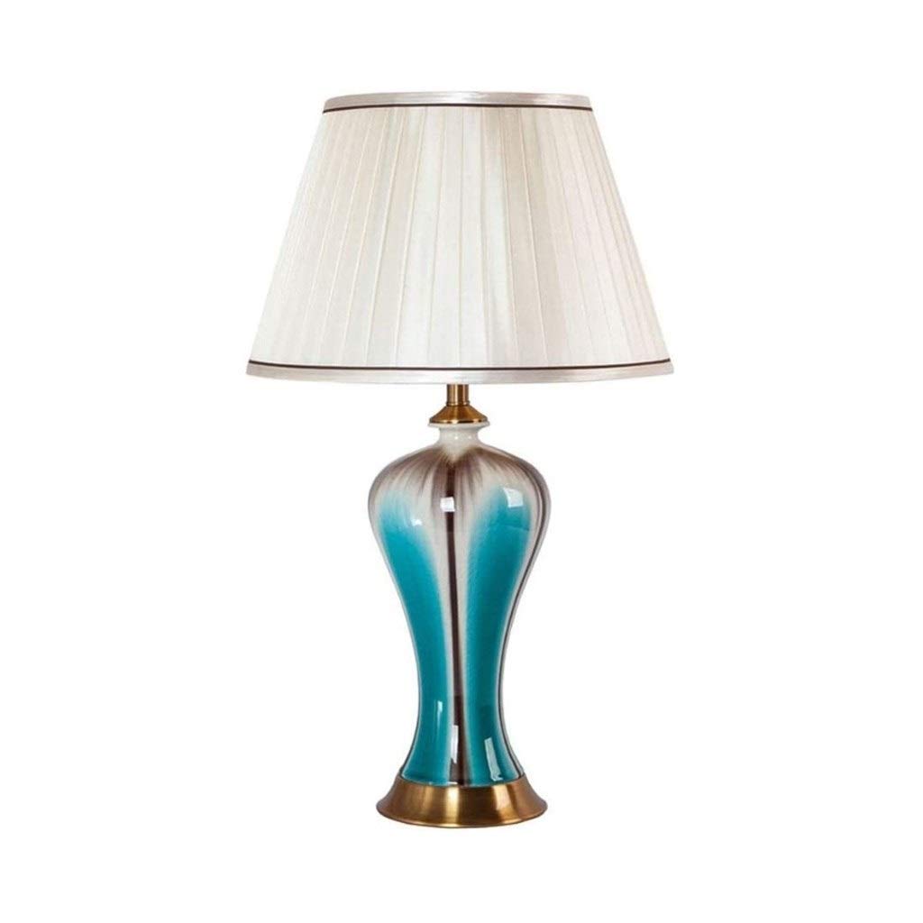 Lampa stołowa LED Klasyczna Wiejska Tradycyjna Przejściowa Do Sypialni Salonu Biura Wielokolorowa