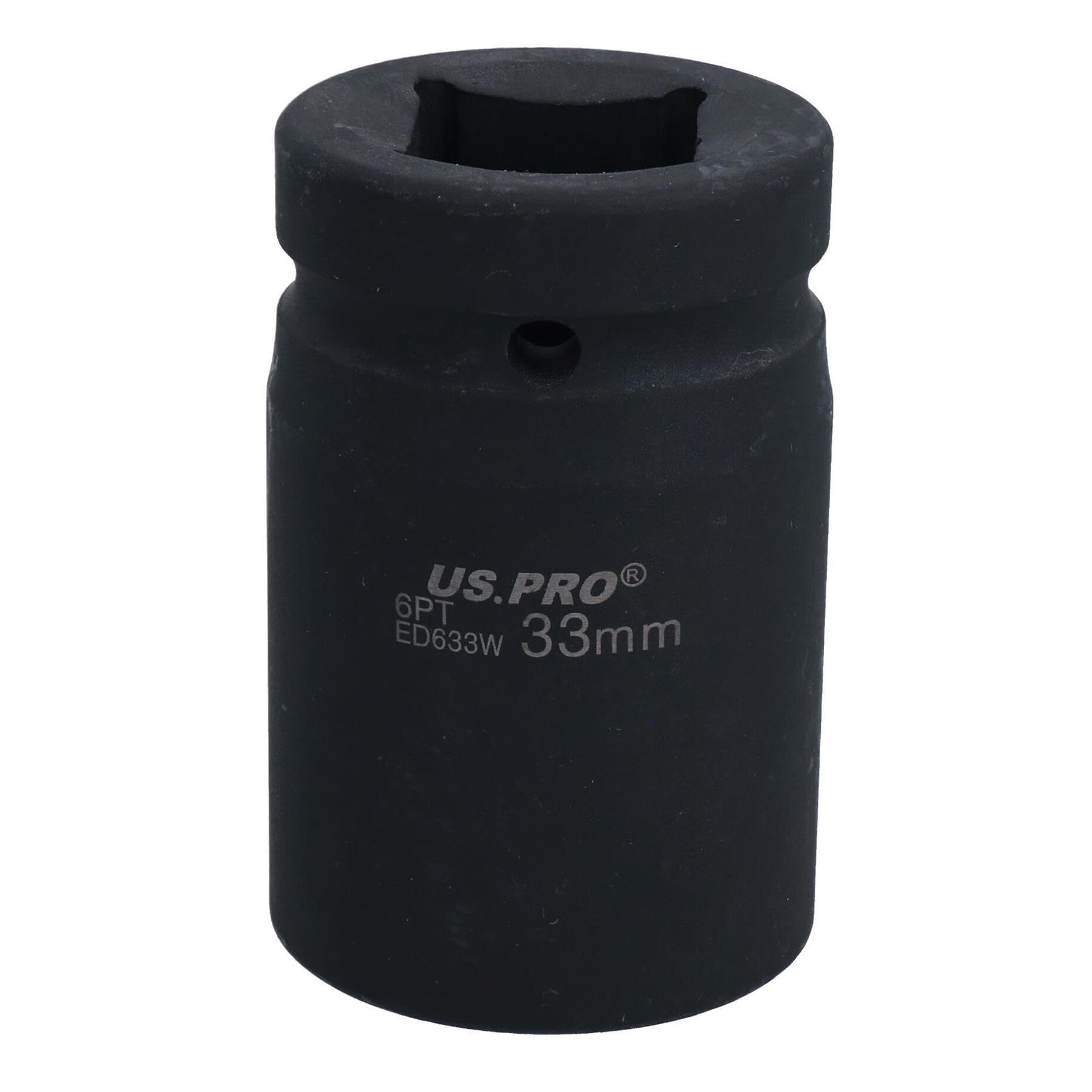 1” Drive 33mm Double Deep Impact Impacted Socket 6 Sided Single Hex HGV