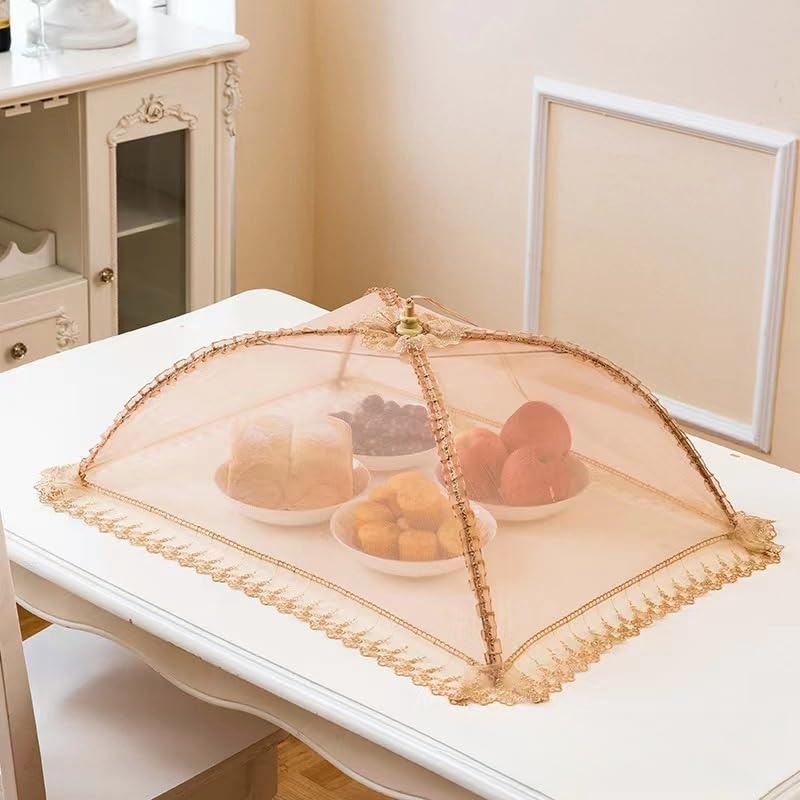 6er-Set Pop-Up Lebensmittelabdeckungen - Praktische Insektenschutz-Zelte Für Outdoor