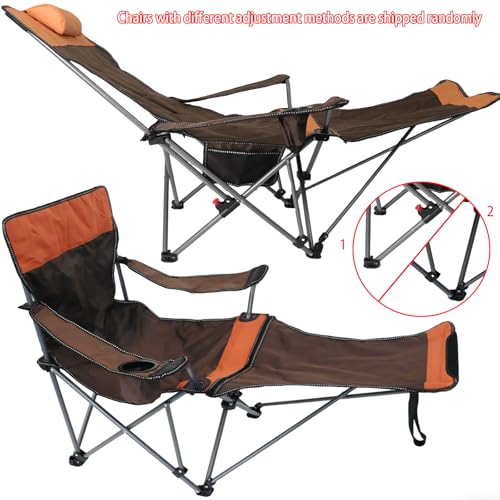 Butaco de Camping MCCKLE con Reposacabezas, Reposapiés y Bolsa de almacenamiento miniatura 3