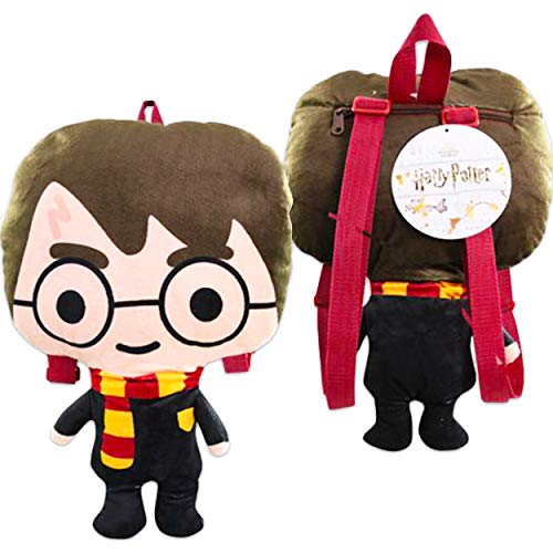 Harry Potter Backpack for Girls Boys Kids Teens Women - Bundle with 15" Plush Backpack with Stickers | Harry Potter School Supplies Bundle2
