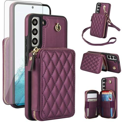 Protections Samsung S21 FE 5G étui portefeuille RFID anti-rayures