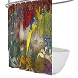 Photo Gallery wewoo home set di tende da doccia da bagno con ganci, marc chagall dipinti d arte astratti per la casa tende da bagno poliestere impermeabile 150wx200lcm tende da doccia Photo Gallery wewoo home set di tende da doccia da bagno con ganci, marc chagall dipinti d arte astratti per la casa tende da bagno poliestere impermeabile 150wx200lcm tende da doccia