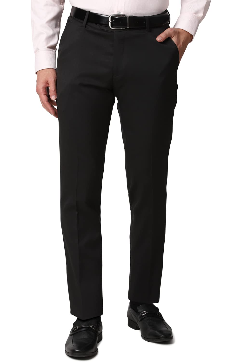 peter england Men's Slim Work Utility Pants-picture-40