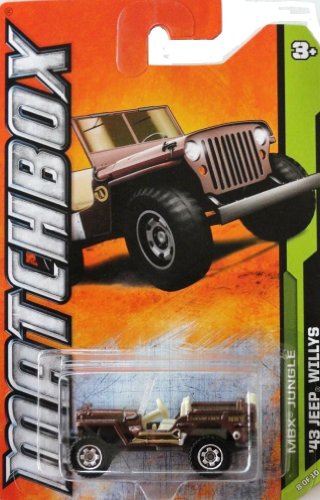 Matchbox 2012 MBX Jeep Willys Brown Bronze