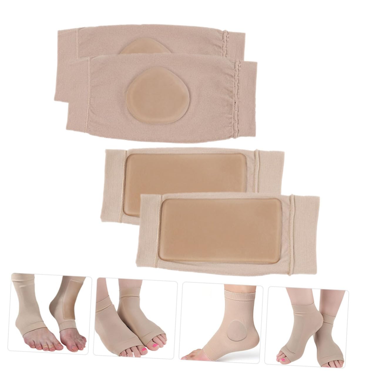 Didiseaon Ankle Covers for Boots Ankle Support for Men Ice Skate Guards for Sports for Skating