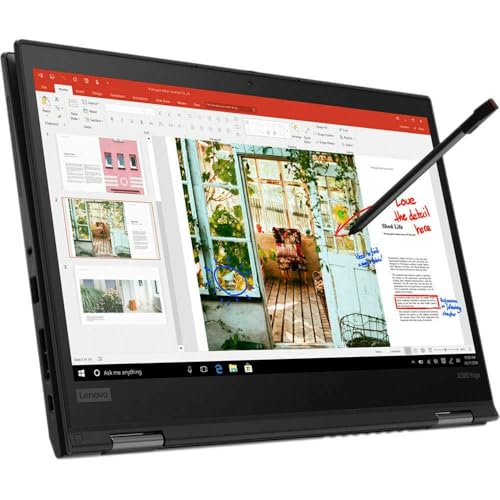 Lenovo Thinkpad X390 Yoga 2-in-1 Touchscreen Laptop, 13.3-Inch (1920 x 1080), Intel Core i5-8265U, 8GB RAM, 256GB SSD, Pen, QWERTY Keyboard, Windows 11 Pro (Renewed)