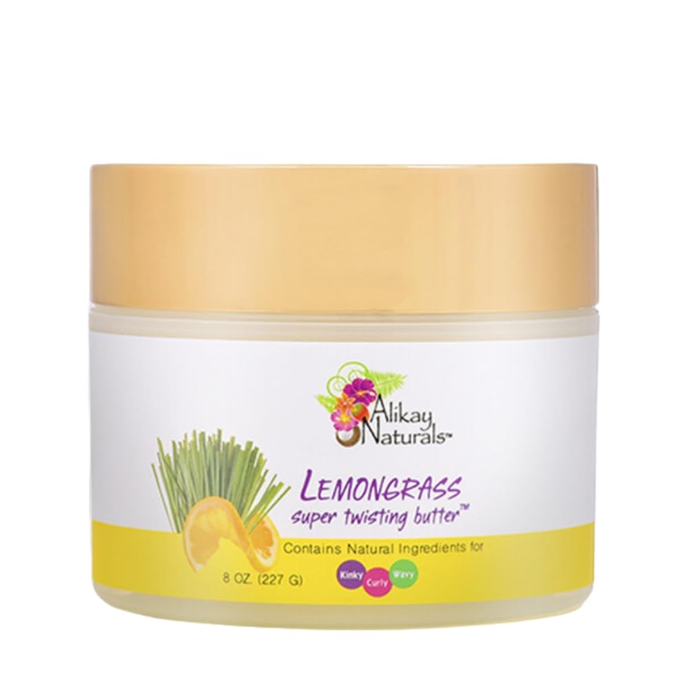 Alikay Naturals Lemongrass Super Twisting Butter