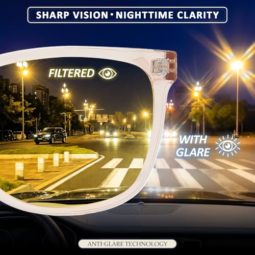 Image of LVIOE Night Vision Driving Glasses for Women Polarized