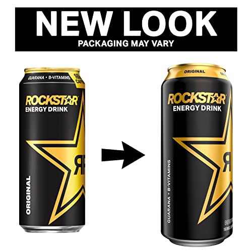 Rockstar Energy Drink, Original, 16Oz Cans (12 Pack) (Packaging May Vary) #TOP1