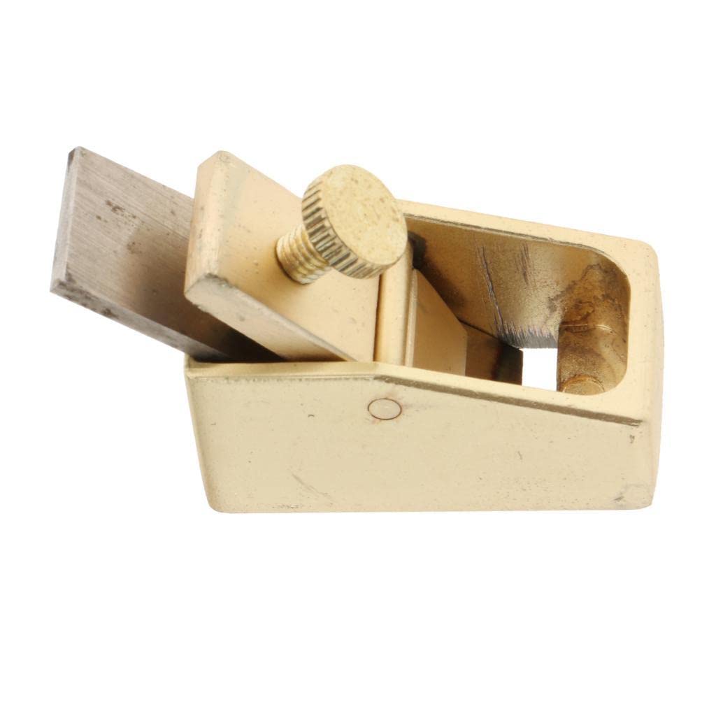 Perfeclan 3 Pezzi Piccola Pialla Per La Lavorazione Del Legno, Pialle Levigatrici, Pialla in Ottone Per Liuteria Strumento Per Liuteria Lavorazione Del Legno