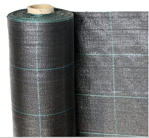 ITALFROM Teli Telo per PACCIAMATURA Nero QUADRETTATO Tessuto Polipropilene ANTISTRAPPO - mt 100 x 0,50 h [4765]