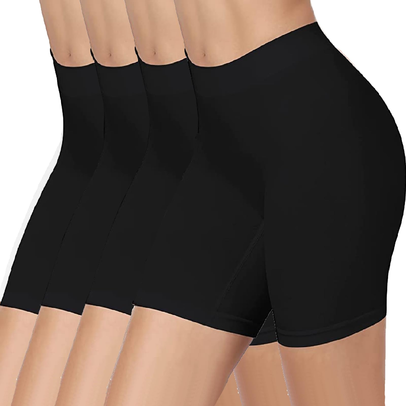 ZENUTA3 Pack Slip Shorts for Women Under Dresses, Seamless Anti Chafing  Shorts Summer