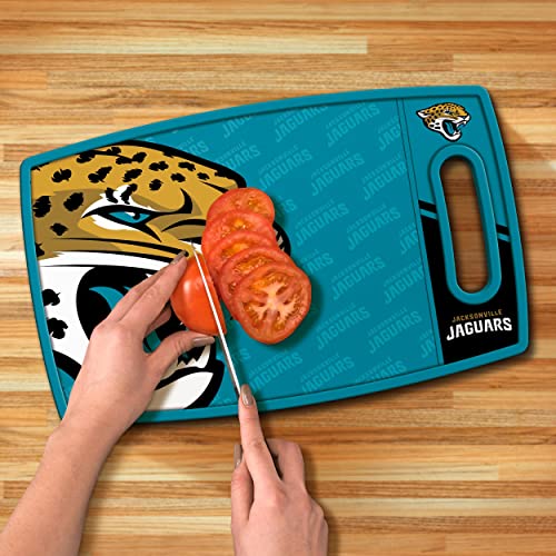 Image of YouTheFan NFL Jacksonville Jaguars Logo Series Cutting Board
