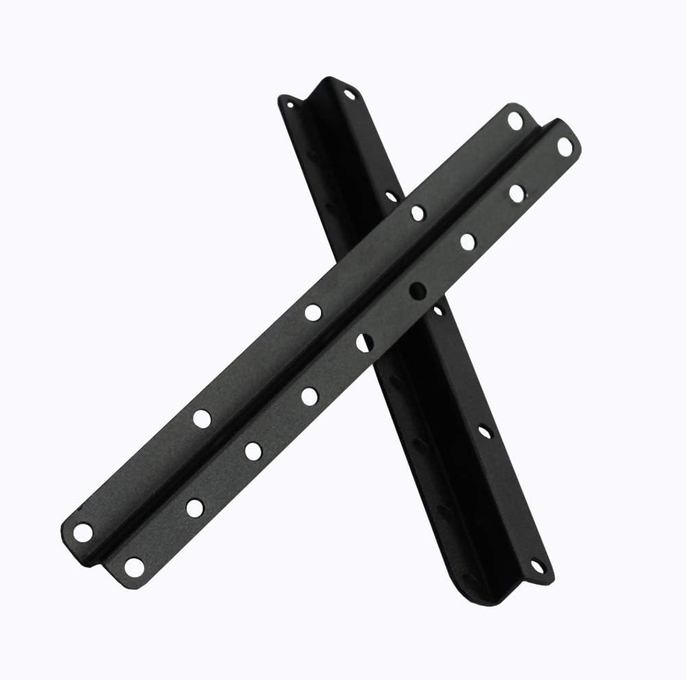 25cm/35cm Rail Kit For DSunY Led Aquarium Light Reef Coral, Marine Fish, Fresh Water Tank (2x Black 17cm)
