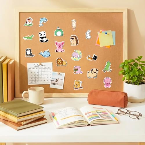 100 Waterproof Vinyl Animal Stickers for Kids, Cute Water Bottle Waterproof Laptop Stickers for Students Gifts Classroom Teacher Prizes Stocking Stuffers Sticker Pack for Kids Girls Teens(Animal-1) - image 7