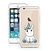 Produktbild licaso iPhone 6 6S Hülle Apple iPhone 6 & 6S aus TPU Silikon Baby Unicorn Muster Ultra-dünn schützt Dein iPhone 6 Case Design Schutzhülle Bumper