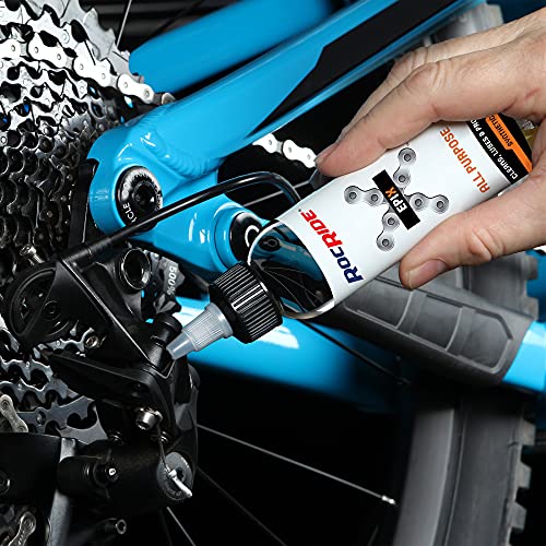 RocRide EPIX All-Purpose Bike Chain Lube. Synthetic Oil Cleans, Lubes and Protects Against Wear and Corrosion. - Thumbnail 4