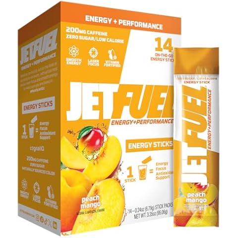 JetFuel Energy Stick Packs - Peach Mango Cover