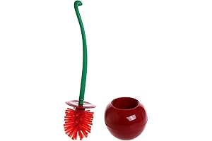 Adorable Cherry-Shaped Toilet Brush: The Perfect Addition to Your Kawaii Bathroom