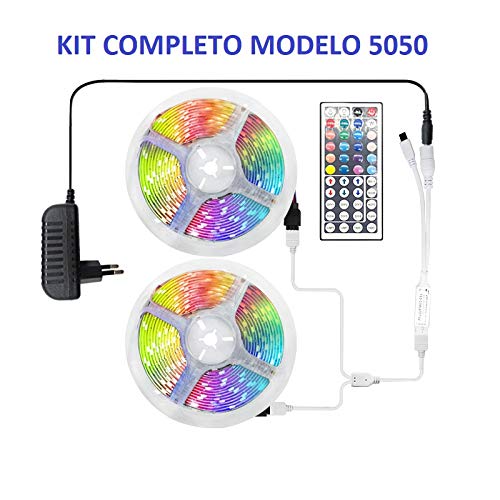 FIta Led Colorida 15 Metros 5050 Wifi - Controle de por App e Voz - Alexa e Google Home