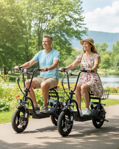 Caroma Electric Scooter for Adults with Seat, 800/1200W