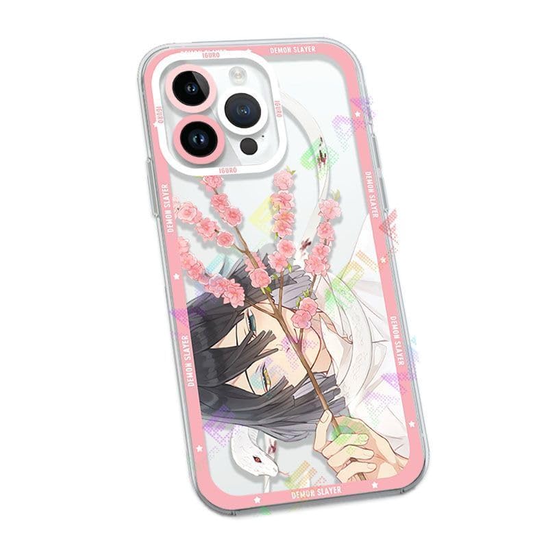 Amazon.co.jp: 鬼滅の刃 スマホケース iPhone用ケース 伊黒小芭内 