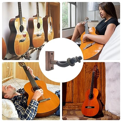 Crochet pour guitare,Support mural pour basse – Support d’affichage mural en bois pour guitare acoustique, ukulélé, guitares électriques Aznever - Les Beatles, Paul McCartney, John Lennon, RIngo Starr, George Harrison Crochet pour guitare,Support mural pour basse - Support d'affichage mural en bois pour guitare acoustique, ukulélé, guitares électriques Aznever – Image 6