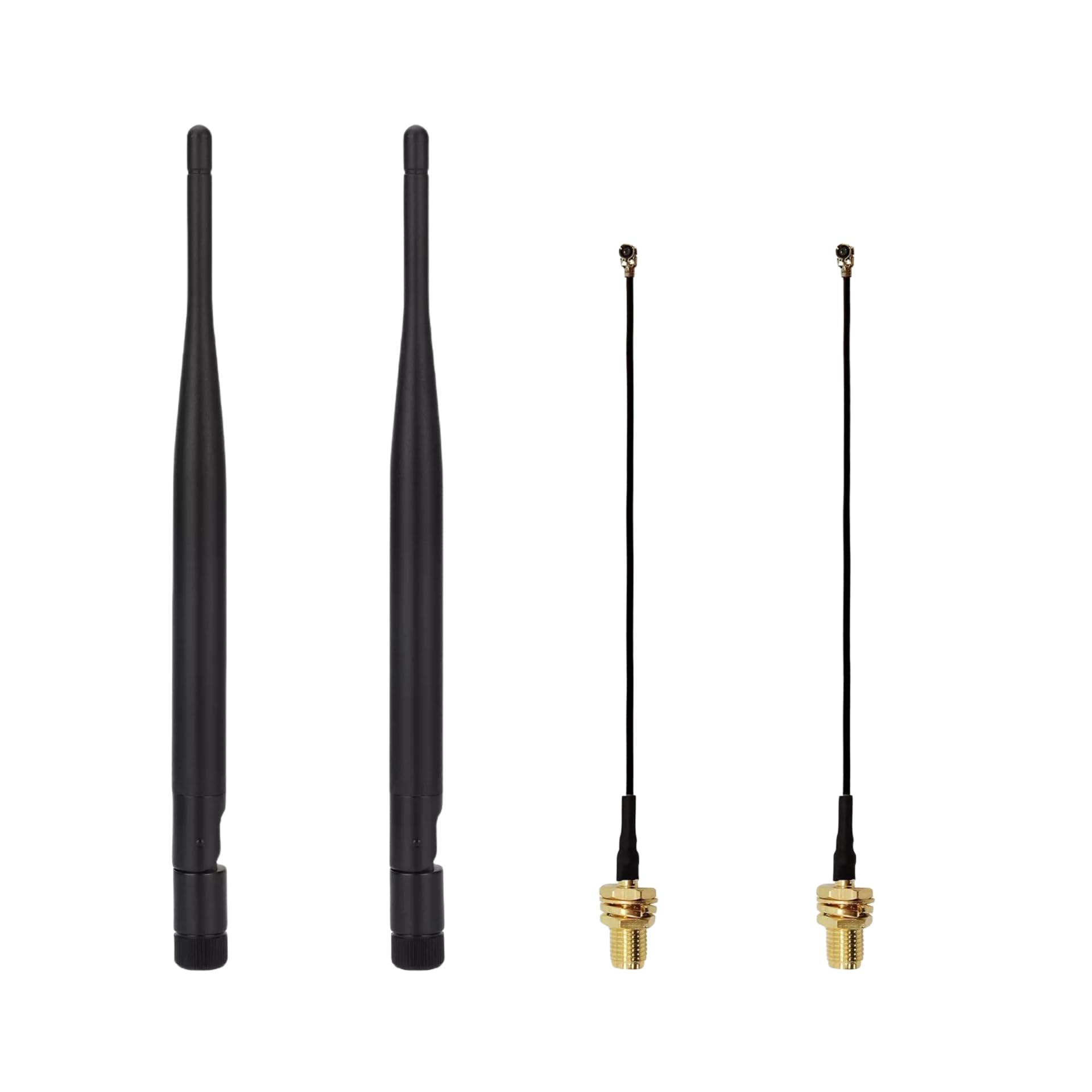 2 Sets 915MHz WiFi Antenna LoRa Indoor 3dBi Gain Omni with SMA Male Connector for Meshtastic LORA32 915MHz ESP32 LoRa OLED Board with 5.9in IPEX Cable