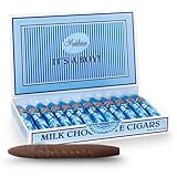 Madelaine Solid Premium Milk Chocolate It's a Boy Baby Shower Favors Gift Box - Made with Cocoa Bean & Swiss-Formulated Chocolate - 12 Count Individually Wrapped in an Elegant Hard Box