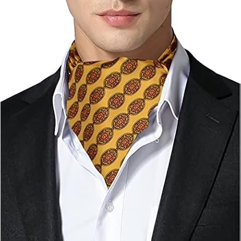 Remo Sartori Men's Blue Paisley Silk Cravat Cover