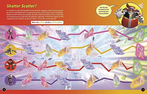 Image of Sonic Prime Sticker & Activity Book: Includes 40+ stickers