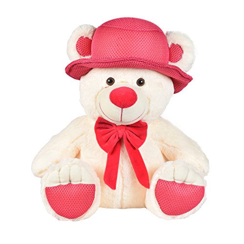 Image of Ultra 14 inch Mr. Goodbear Teddy Bear Fully Stuffed Soft Plush Toy for Kids in Cream Animal Toy Gift Birthday Anniversary Christmas Diwali Home decore