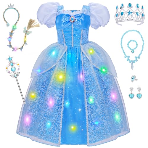 Disfraz Princesa Meland para Niñas de 3 a 10 Años miniatura 1