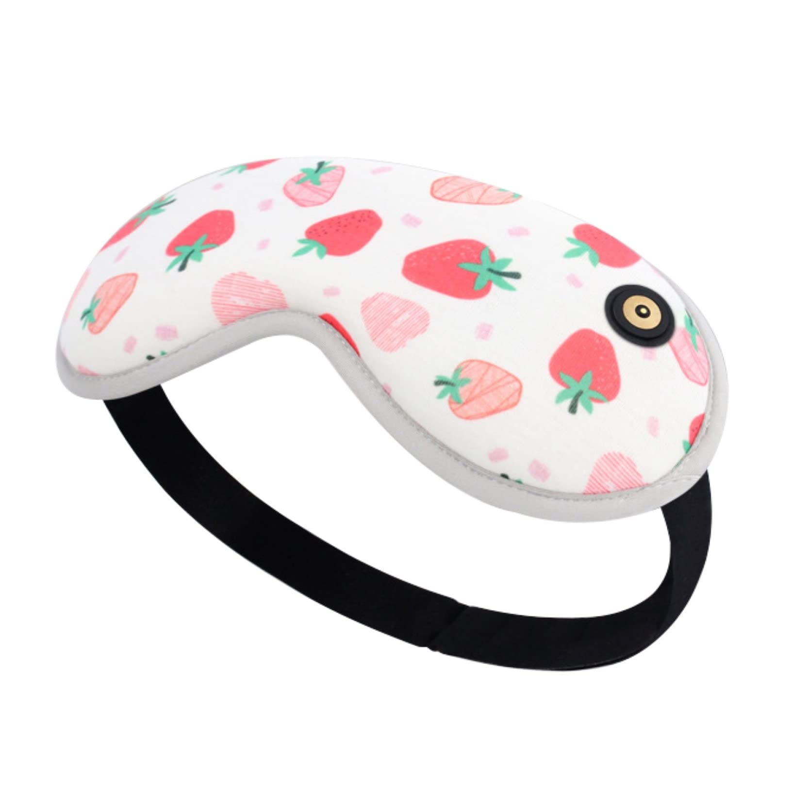 Podgrzewana maska na oko, maska na oczy USB do suchych oczu z 3 poziomami regulacji temperatury, poduszka grzewcza kompresji oczu do spania, suche oczy, zapalenie powiek (kolor: A, rozmiar: 20 x 9 cm)