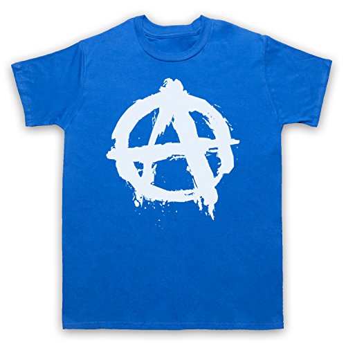 T-Shirt Anarchy Logo pour Hommes My Icon Art Clothing en Coton