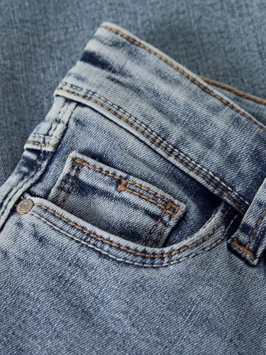 Vaqueros claro azul NAME IT Nkfpolly con pernera elástica estilo bootcut y ajuste cómodo 2