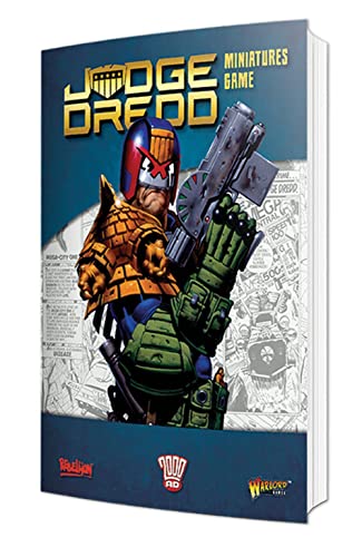 Judge Dredd Rulebook for Miniatures Tabletop War Game 651010001
