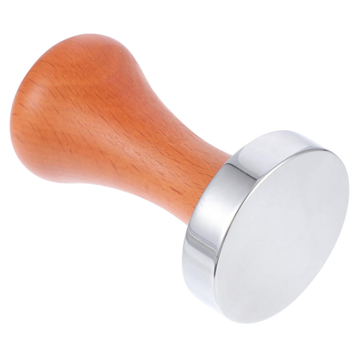 Practical Coffee Tamper Flat Tamper for Coffee Expresso Wooden Handle Tamping Machine