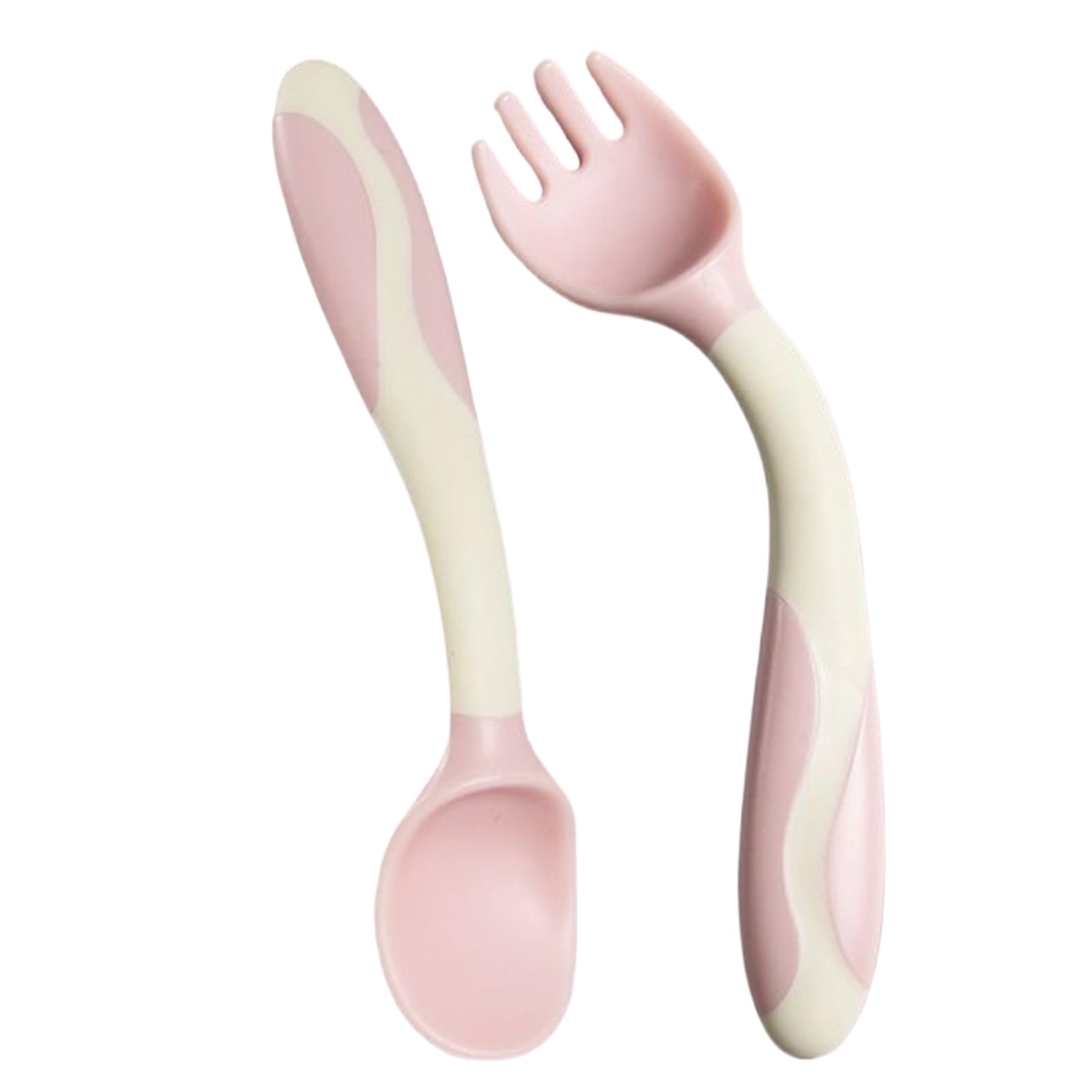 Set De Fourchette Et Cuillère Pour Bébé - Couverts Premiers Ustensiles Sevrage Alimentaire