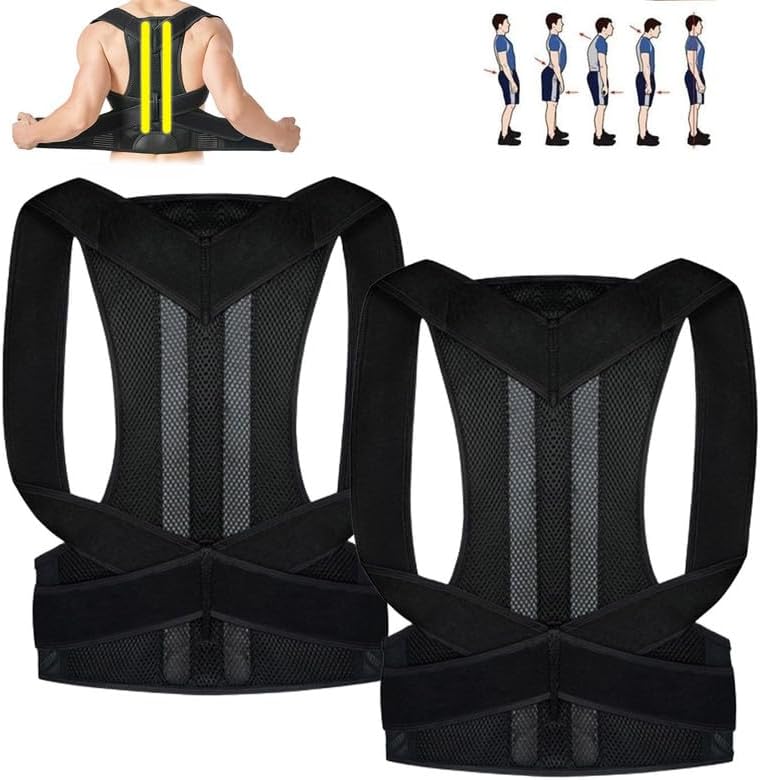 Posture Lobster,Callixe Back Brace,Posture Corrector for Men&Women - Back Brace for Lumbar Support and Upright,Posture Lobster Back Brace,Back Neck Hump Corrector,Perfect Posture In 30 Days