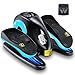 Electric Pedal Exerciser, Seated Elliptical Machine Cardio Under Desk Exercise Bike, Mini Cycle Trainer for Elderly, Sit down Foot Step Machine Leg Exercise Equipment for Home Use,Mini Elliptical