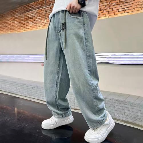 Boys Lightweight Summer Pants for Kids Casual Everyday Use Stylish Relaxed Fit Denim Trousers Comfortable Outdoor3