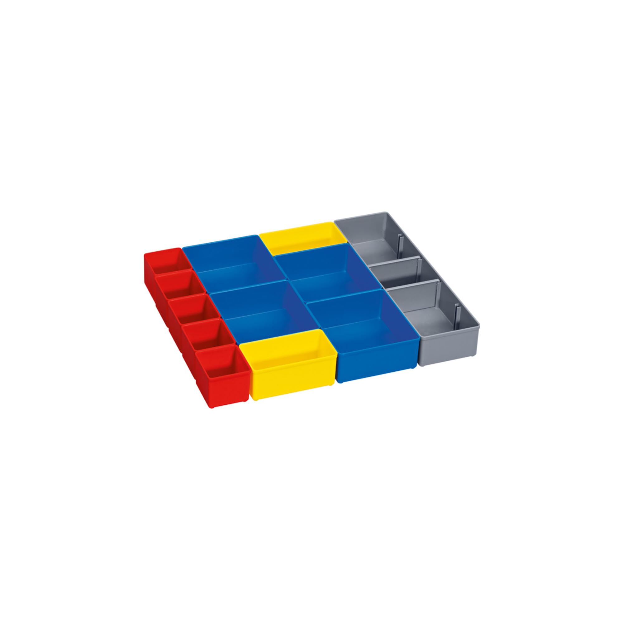 Casiers pour rangement de petit matériel Bosch de chantier pour mallette i-BOXX 53